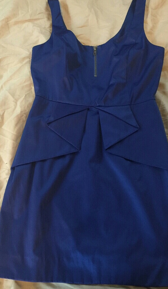 BCBGeneration Peplum Cocktail Dress
